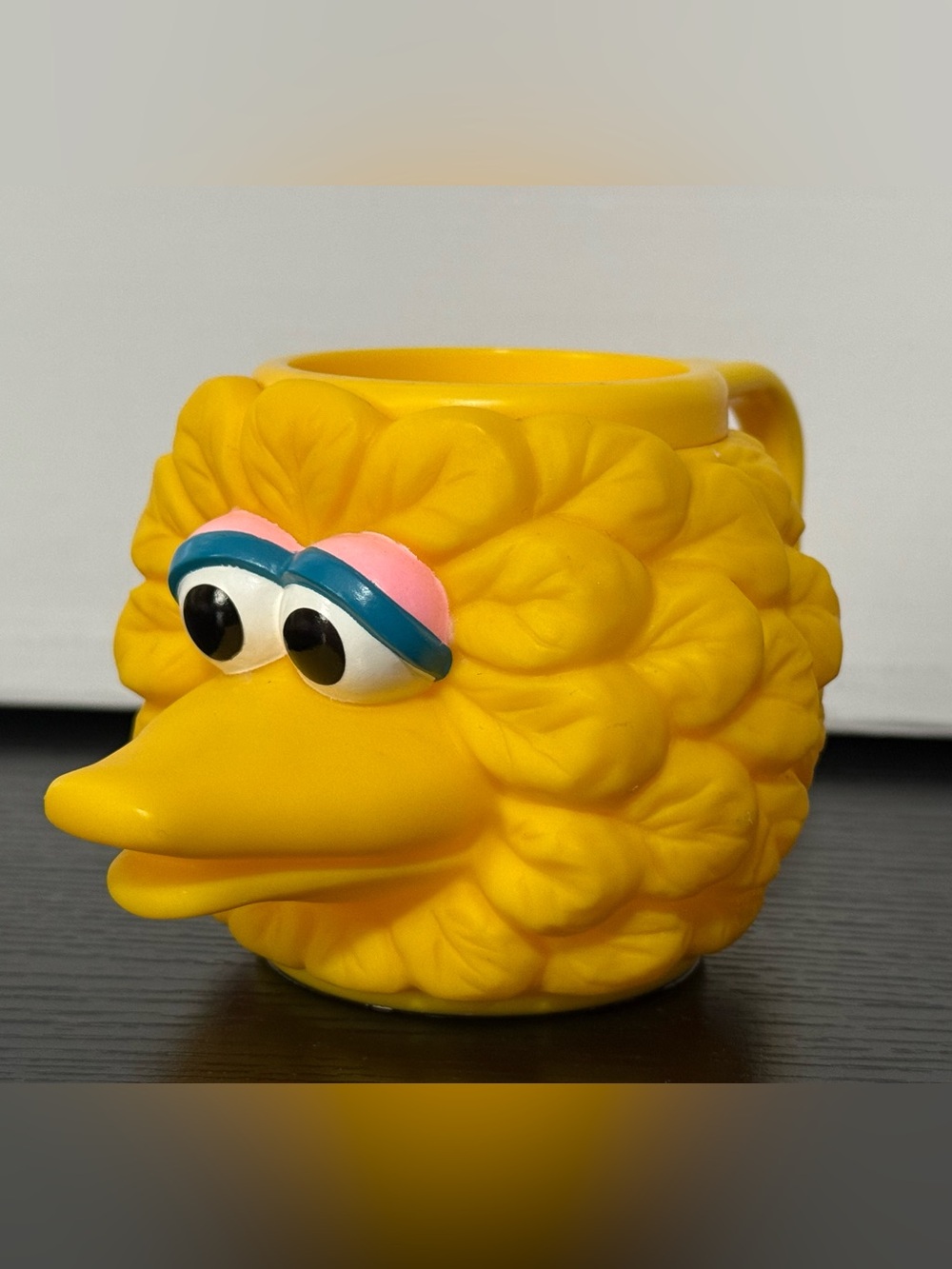 Vintage 90’s Sesame Street ‘Big Bird’ Character Face Mug by Applause EUC
